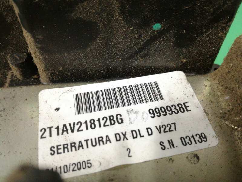 CERRADURA PUERTA DELANTERA DERECHA