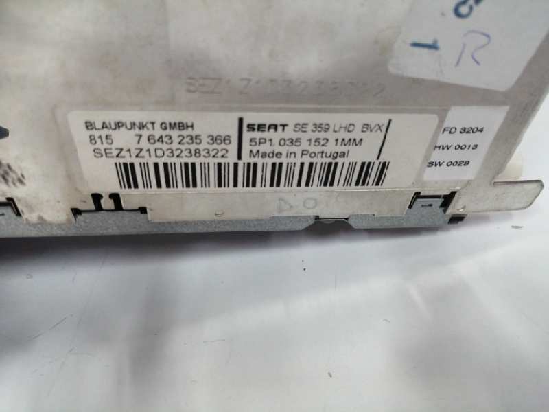 SISTEMA AUDIO / RADIO CD