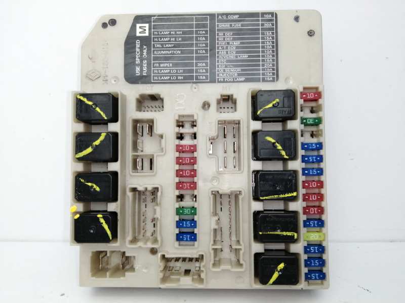 CAJA RELES / FUSIBLES