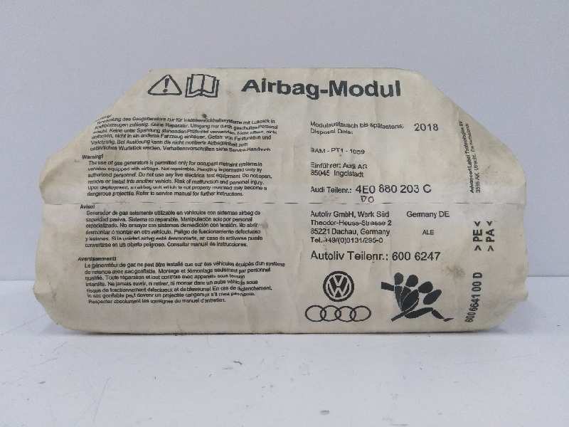 AIRBAG DELANTERO DERECHO