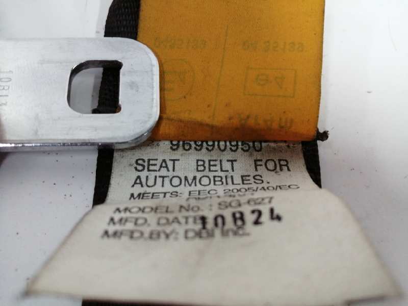 CINTURON SEGURIDAD TRASERO IZQUIERDO