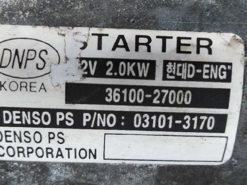 MOTOR ARRANQUE