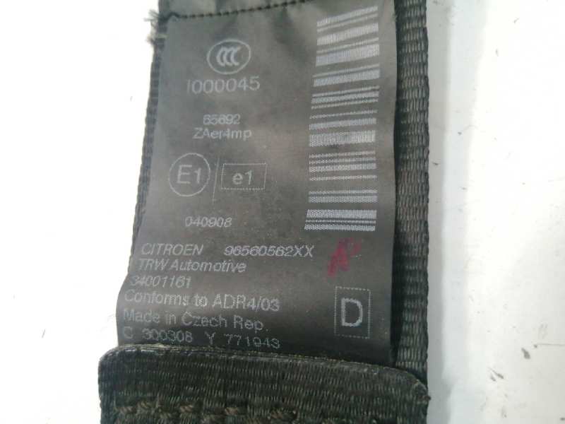 CINTURON SEGURIDAD DELANTERO DERECHO
