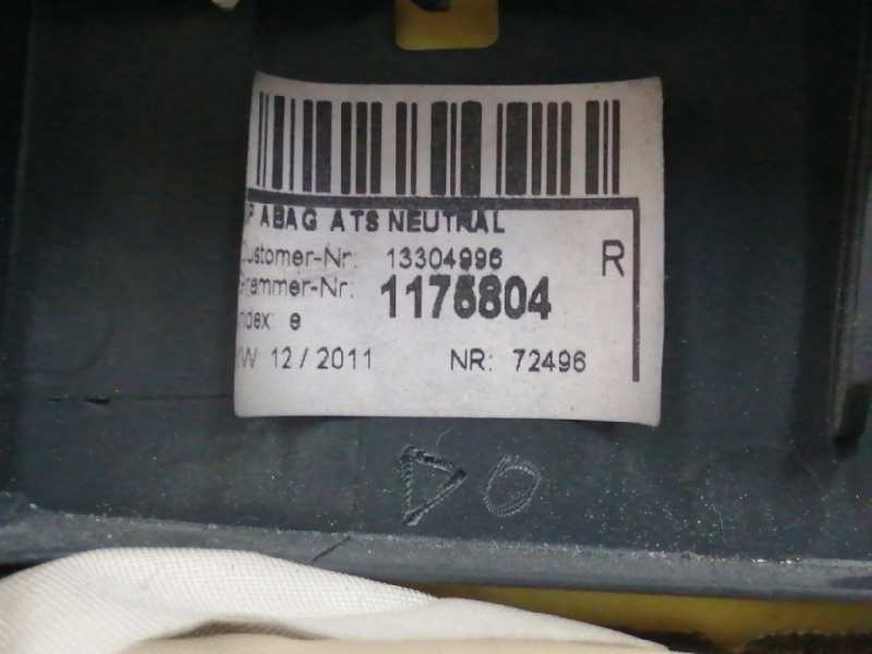 AIRBAG LATERAL TRASERO DERECHO