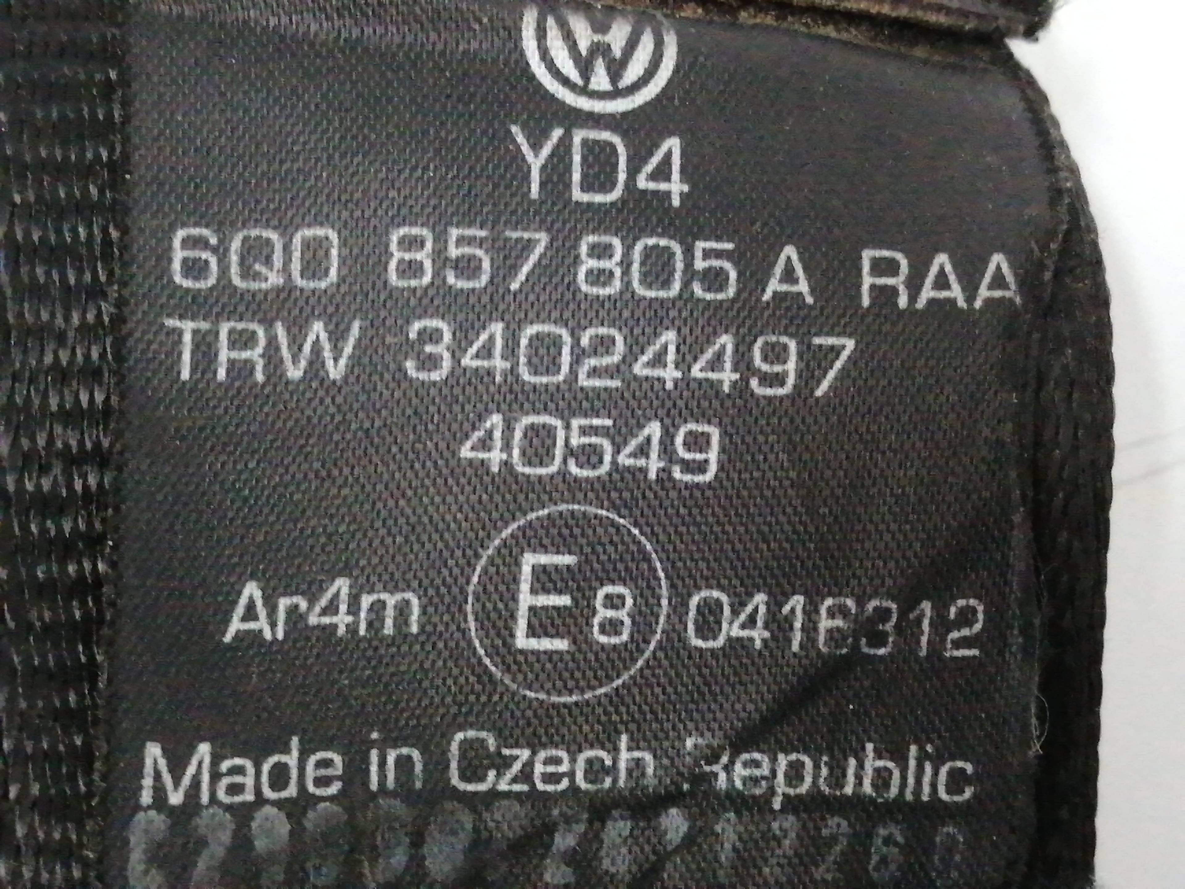 CINTURON SEGURIDAD TRASERO IZQUIERDO