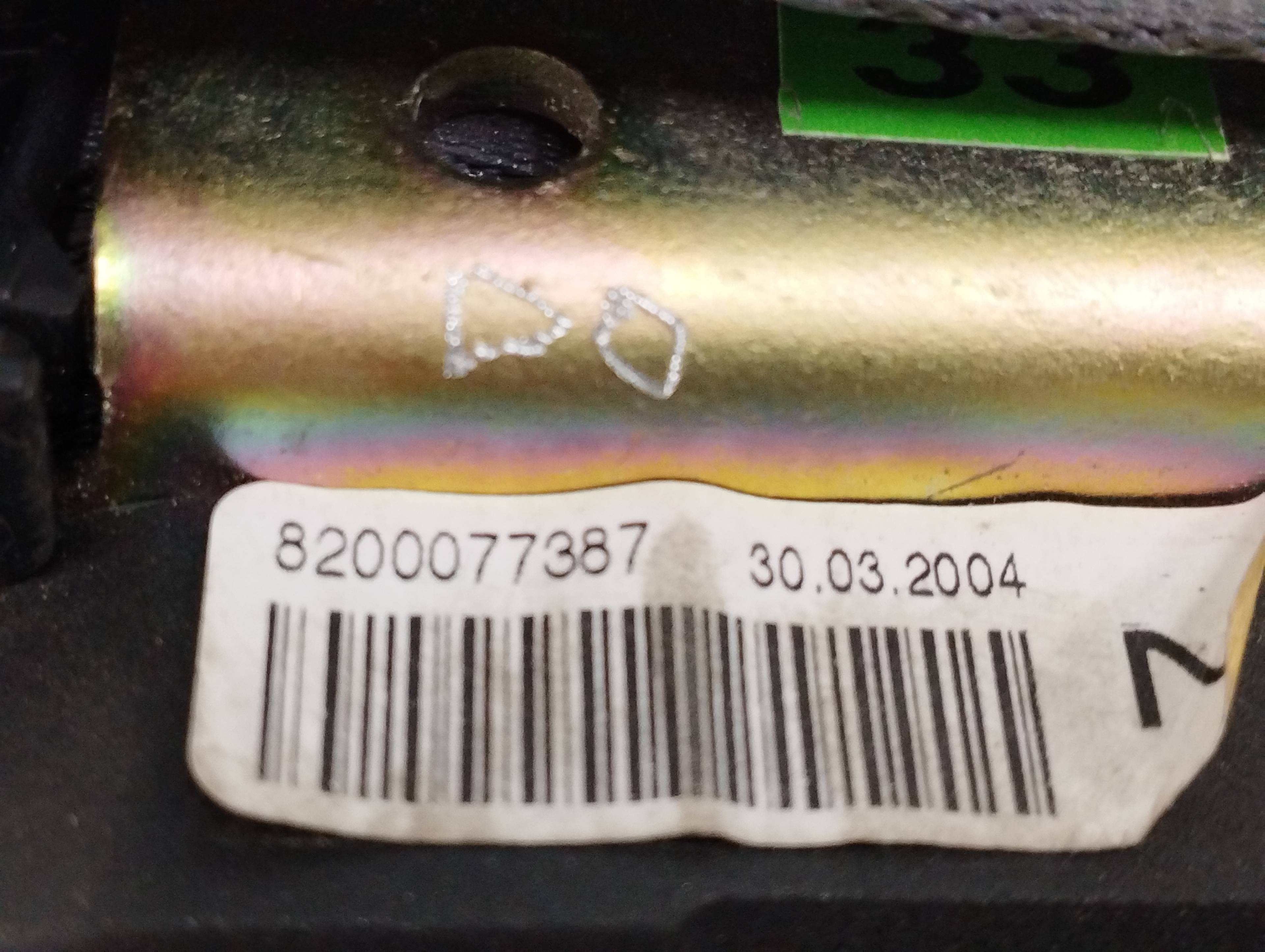 CINTURON SEGURIDAD TRASERO IZQUIERDO