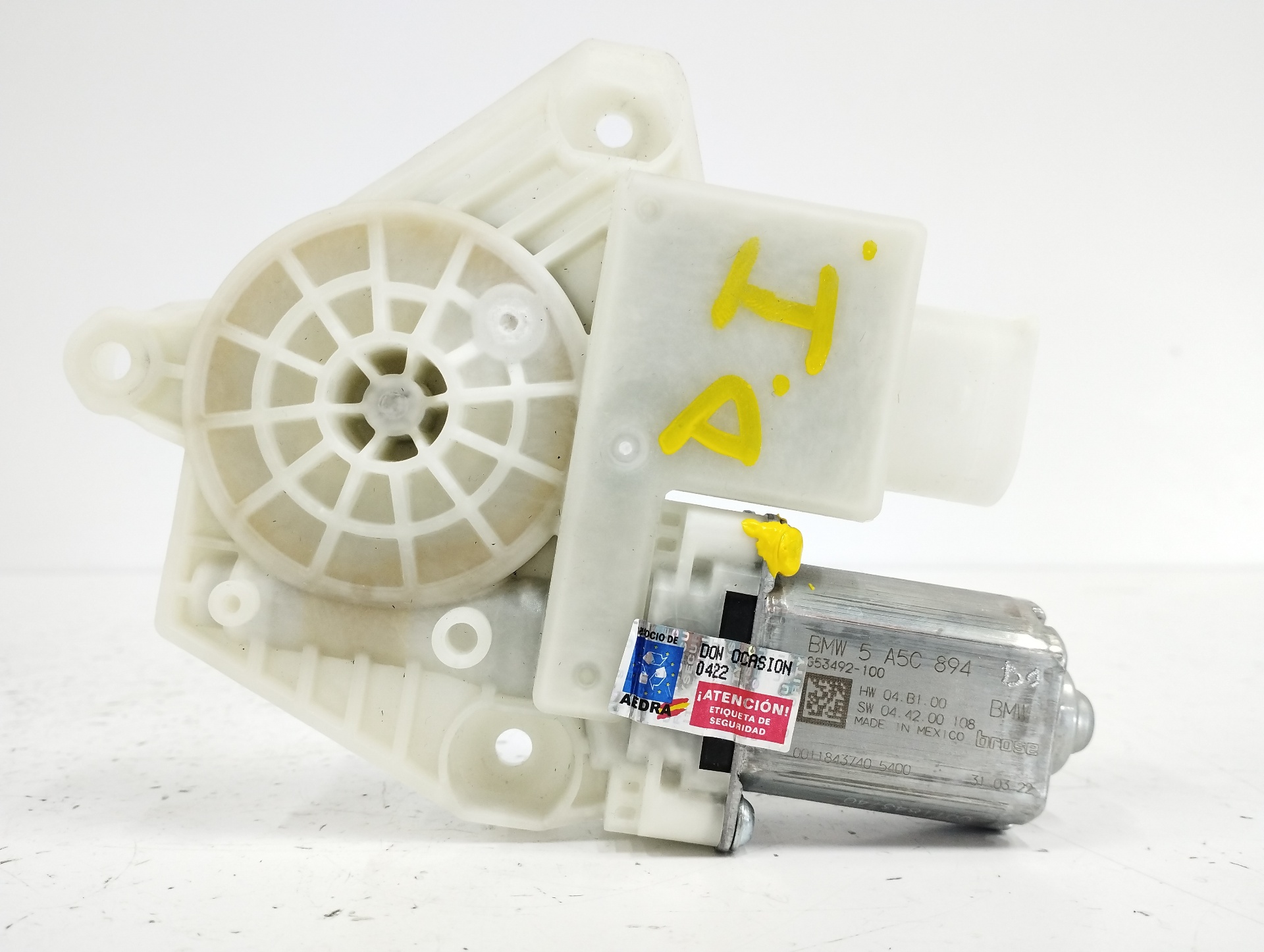 MOTOR ELEVALUNAS DELANTERO IZQUIERDO