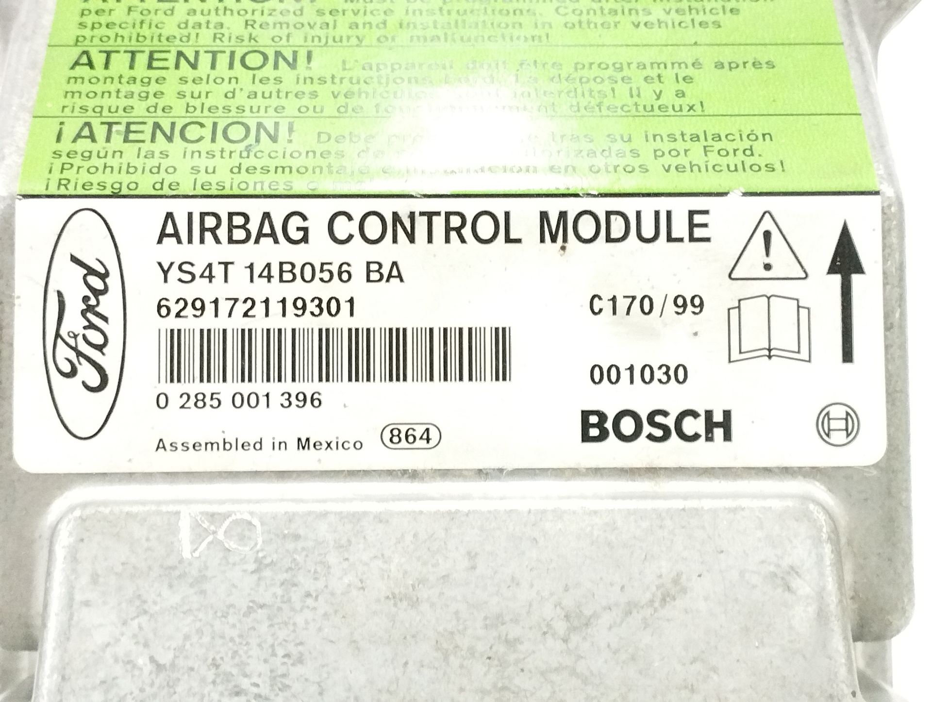 CENTRALITA AIRBAG