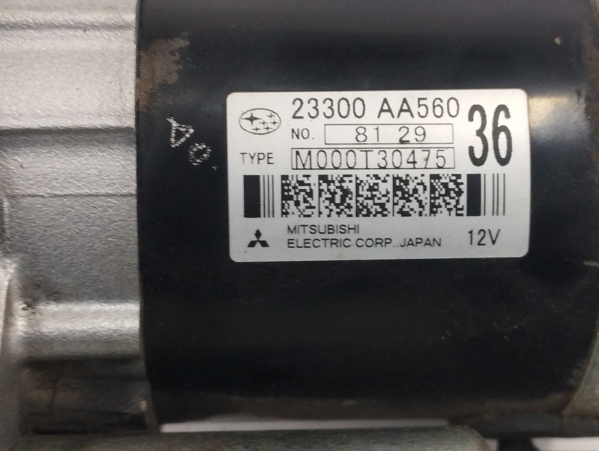 MOTOR ARRANQUE