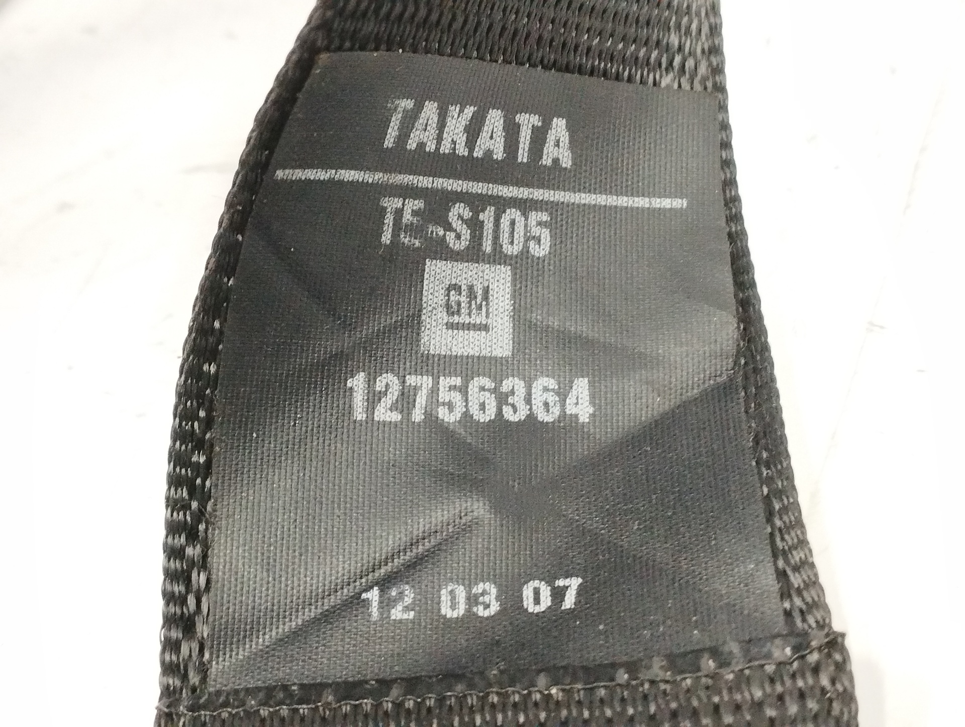 CINTURON SEGURIDAD DELANTERO DERECHO