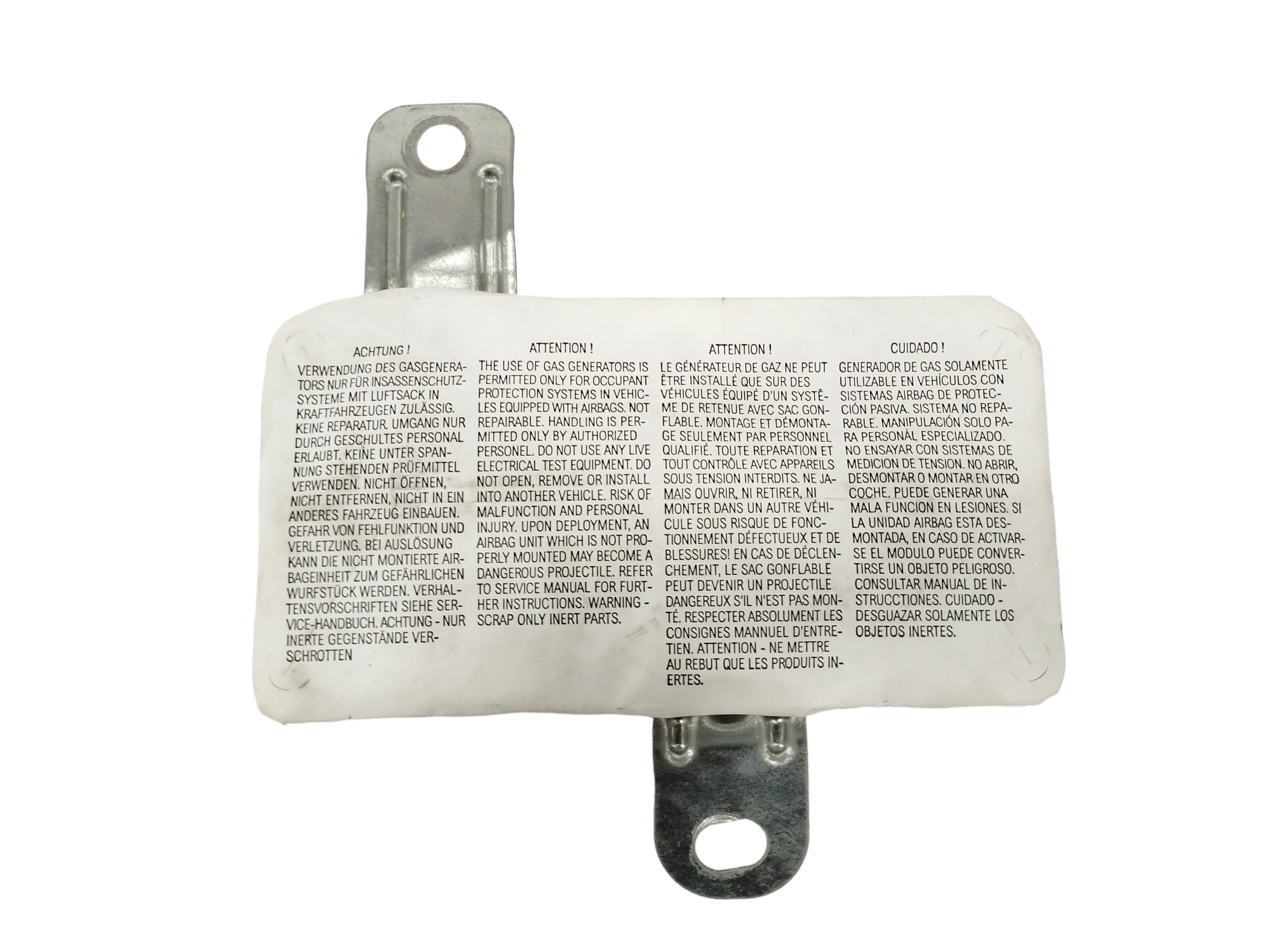 AIRBAG LATERAL DELANTERO IZQUIERDO