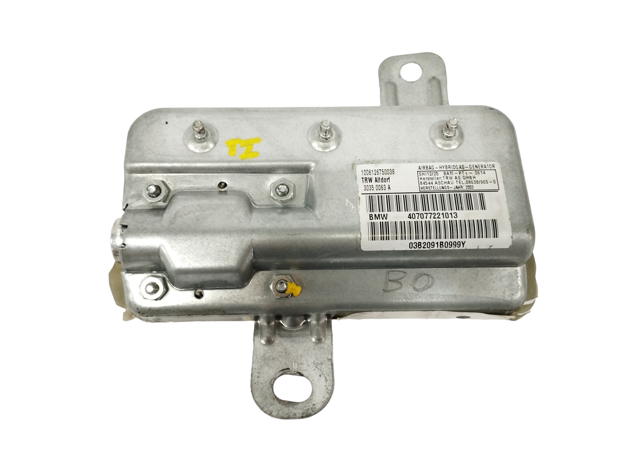 AIRBAG LATERAL TRASERO IZQUIERDO