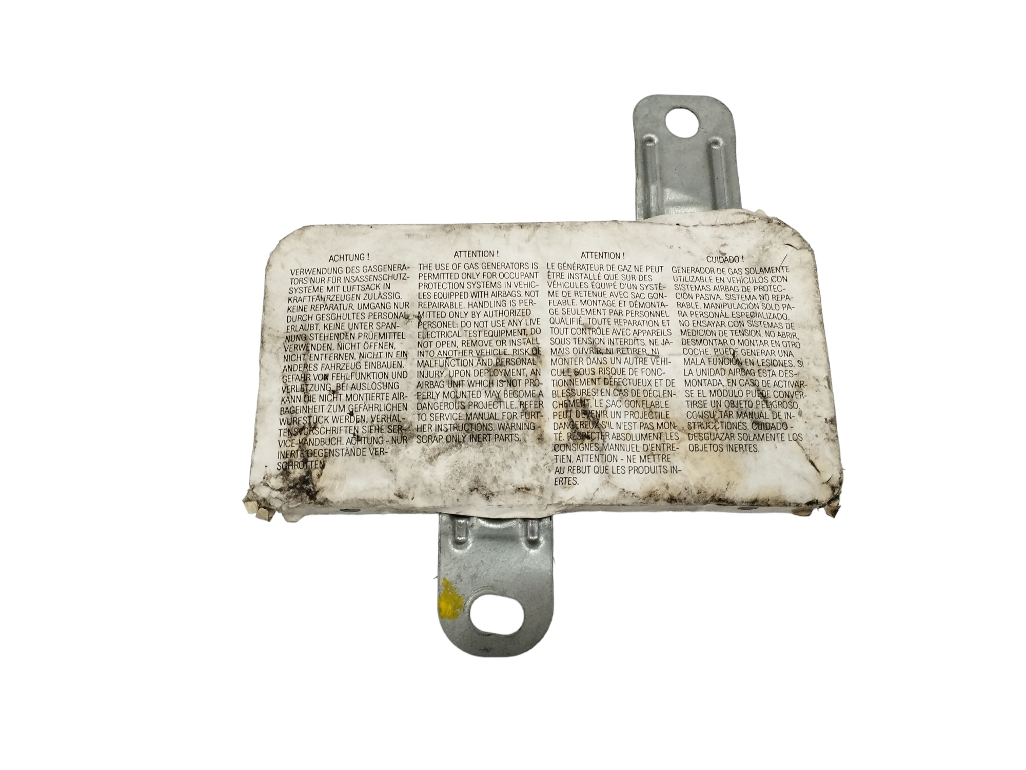 AIRBAG LATERAL TRASERO DERECHO