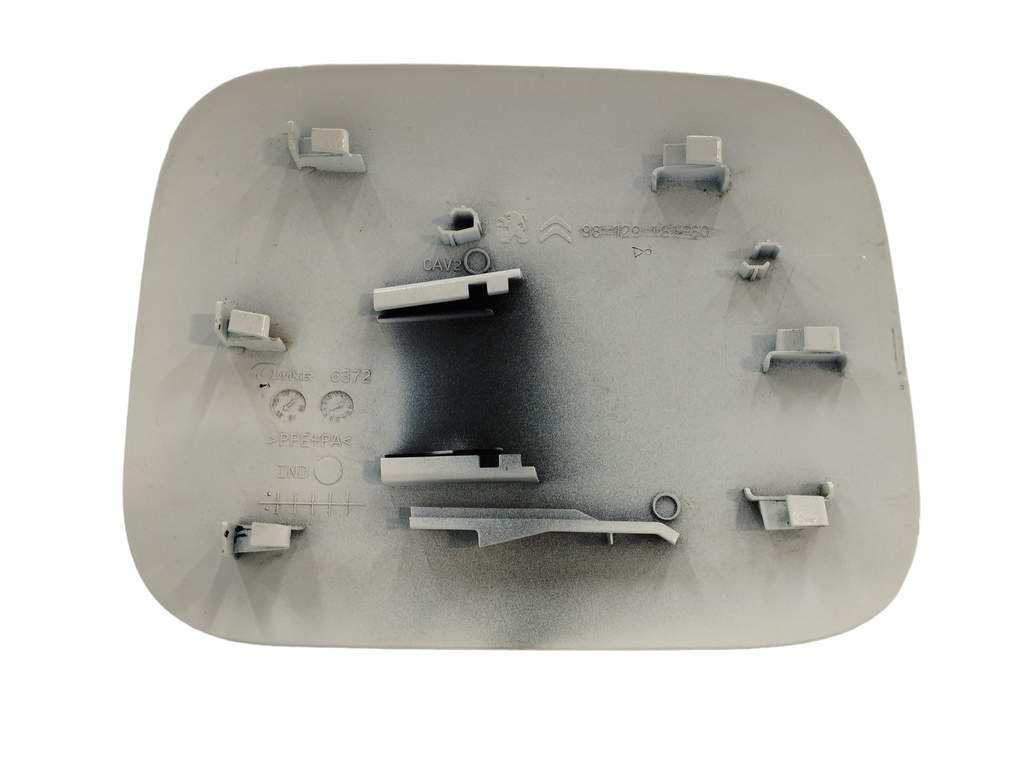 TAPA EXTERIOR COMBUSTIBLE