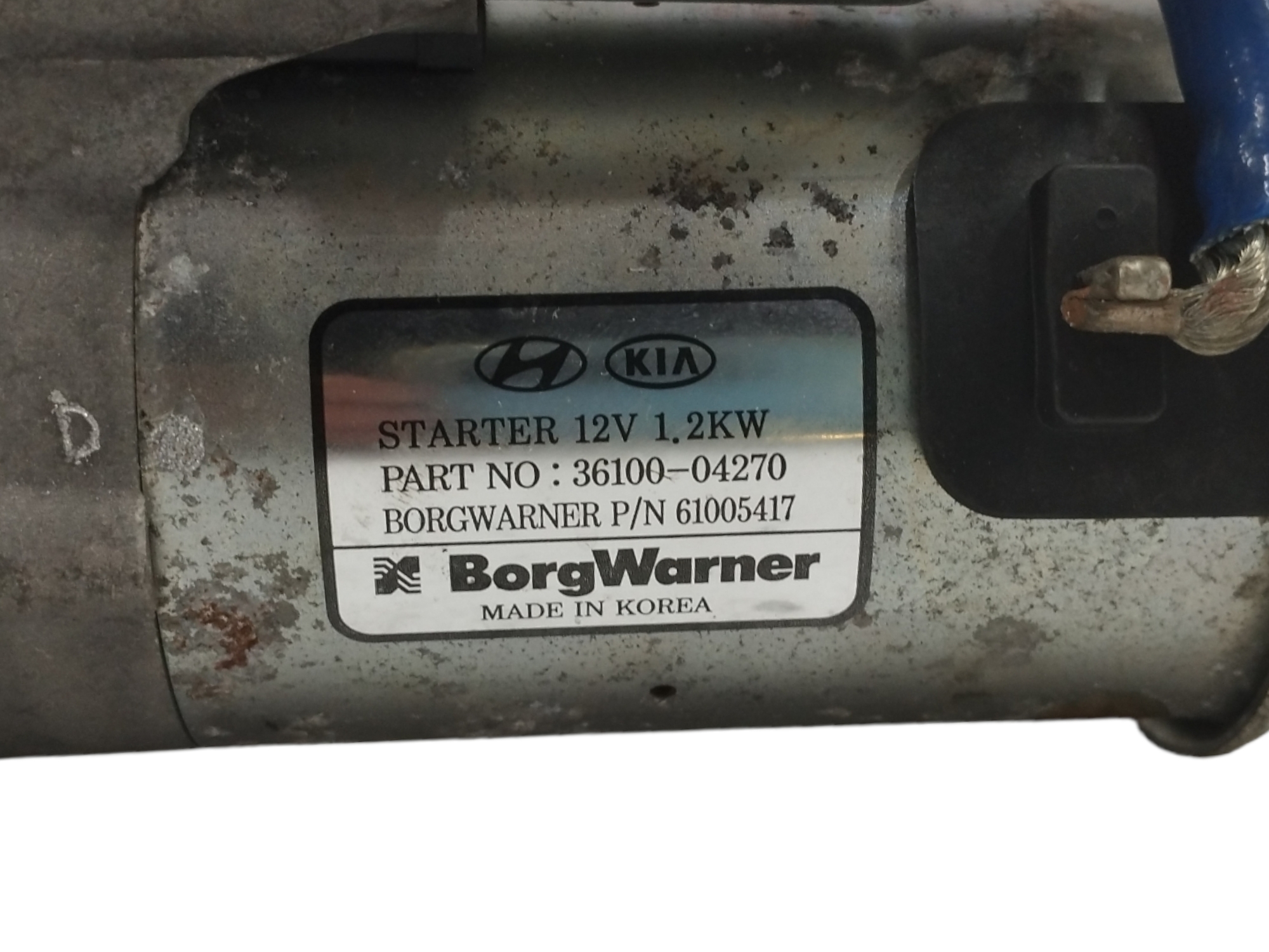 MOTOR ARRANQUE