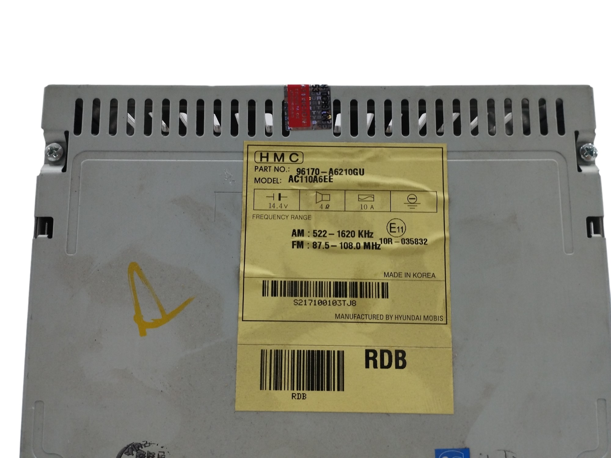SISTEMA AUDIO / RADIO CD