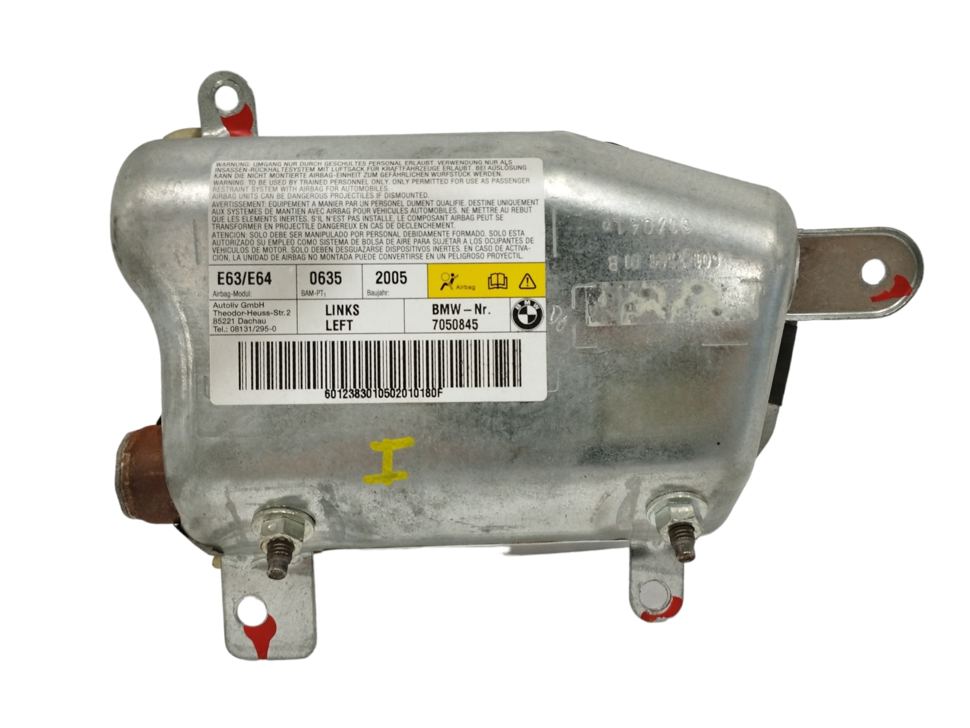 AIRBAG LATERAL DELANTERO IZQUIERDO