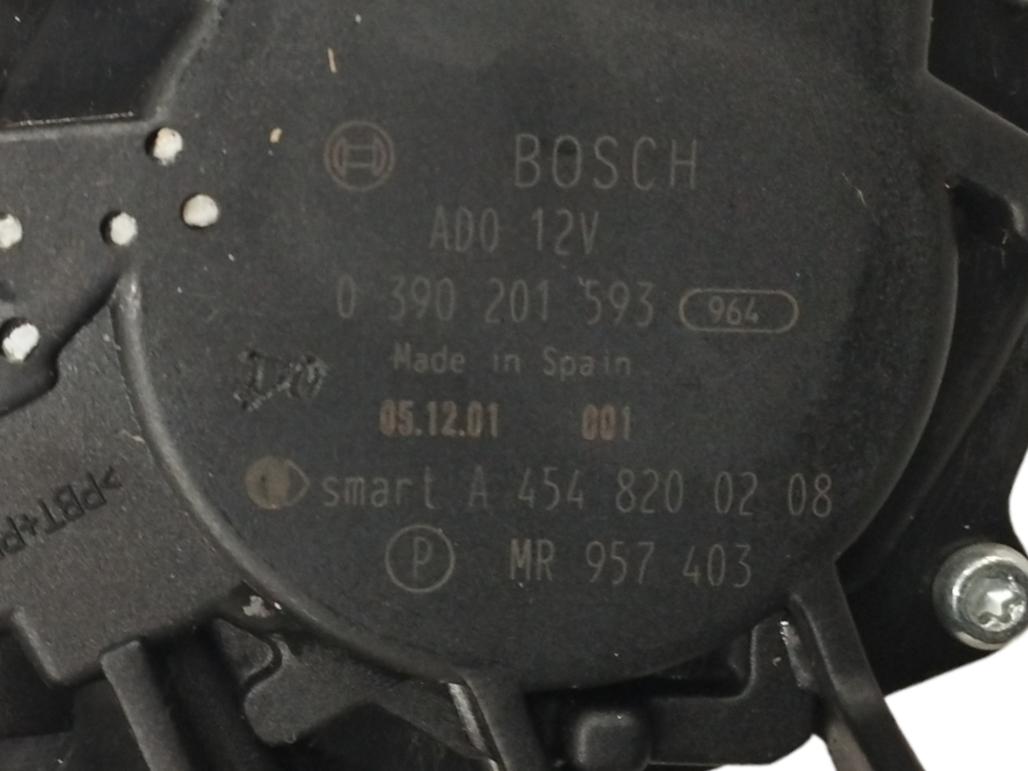 MOTOR LIMPIA TRASERO