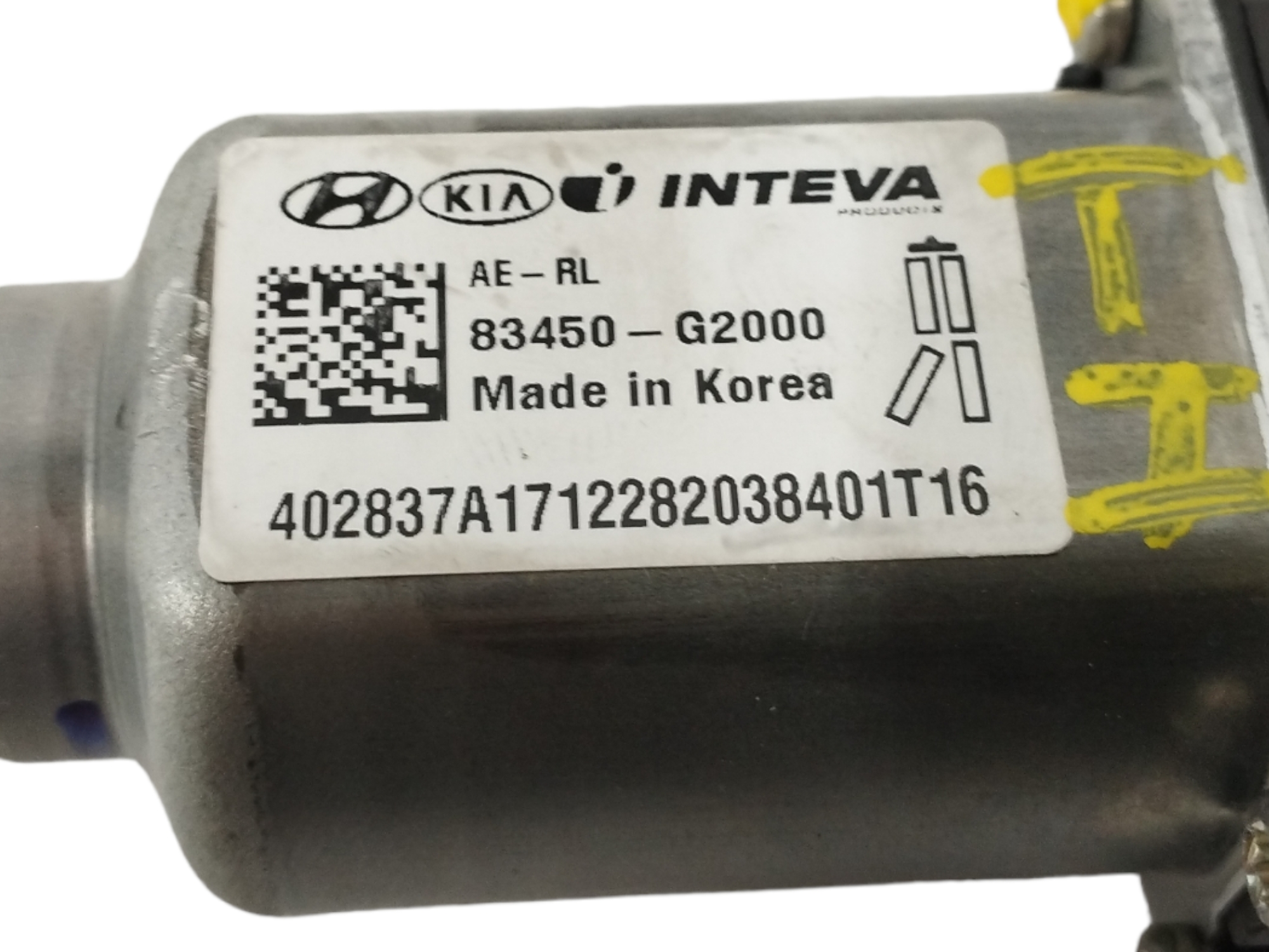 MOTOR ELEVALUNAS TRASERO IZQUIERDO