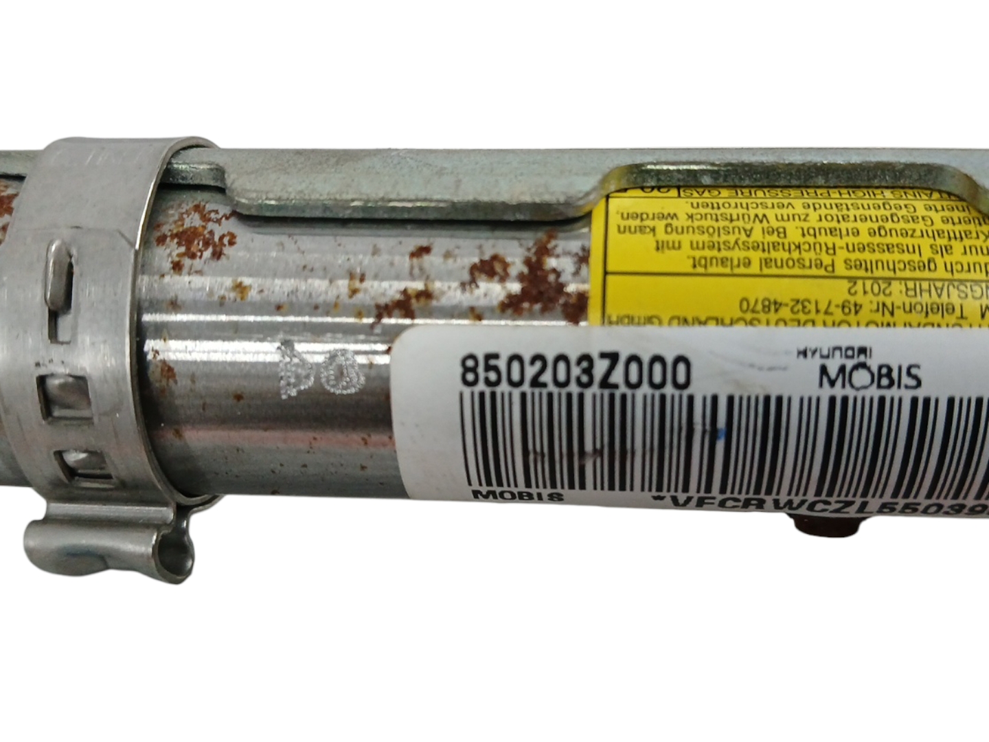 AIRBAG CORTINA DELANTERO DERECHO 