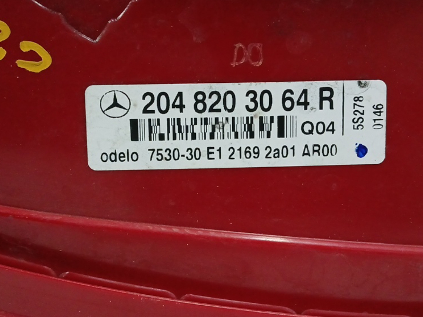 PILOTO TRASERO DERECHO