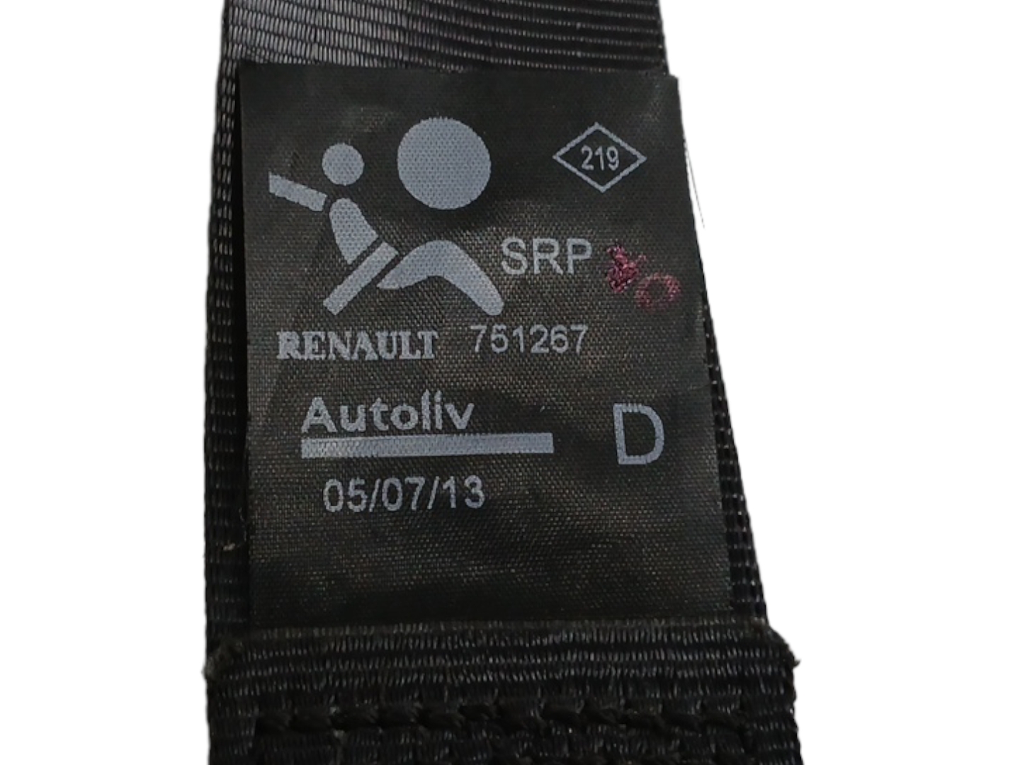 CINTURON SEGURIDAD DELANTERO DERECHO