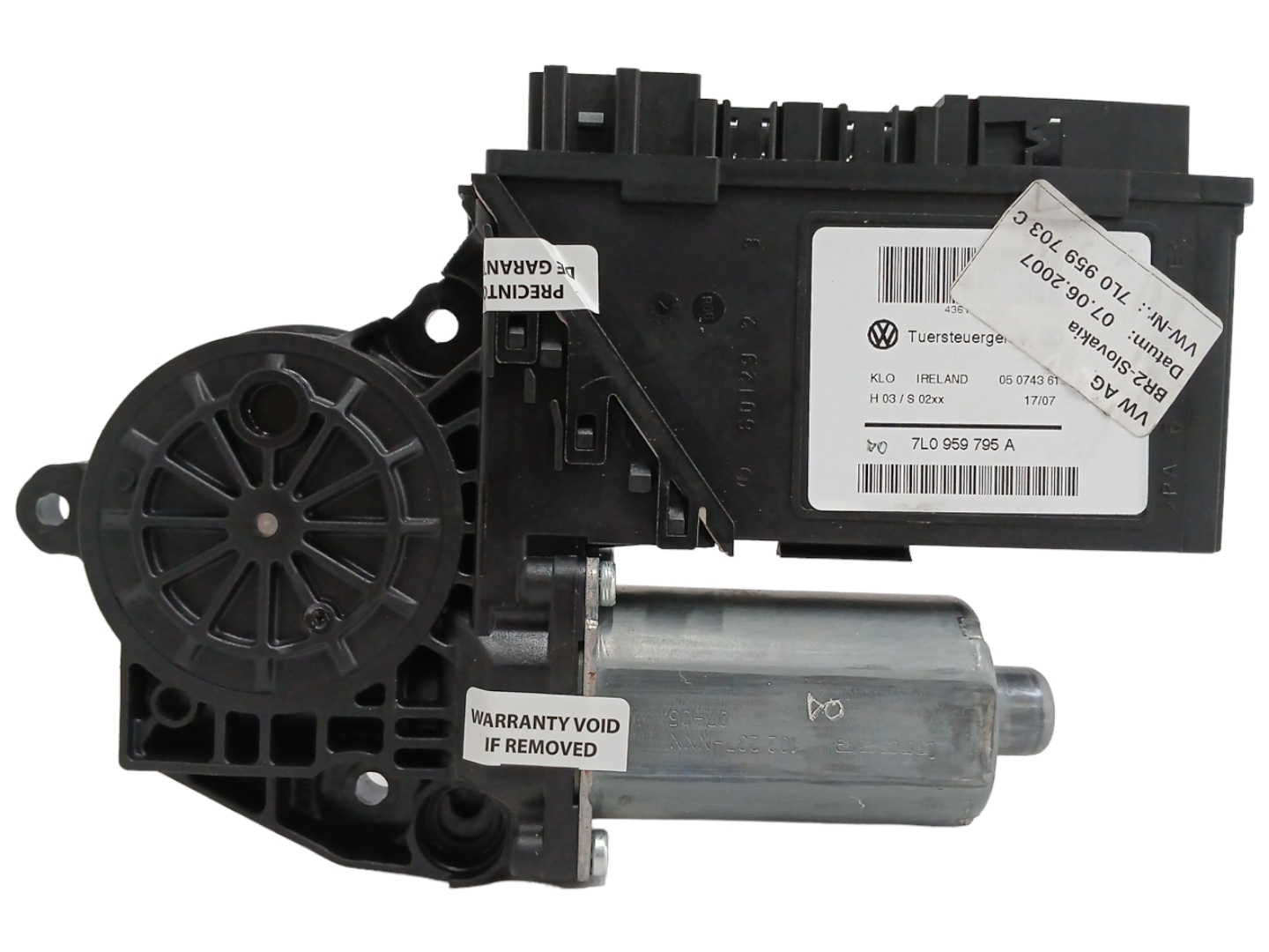 MOTOR ELEVALUNAS TRASERO IZQUIERDO
