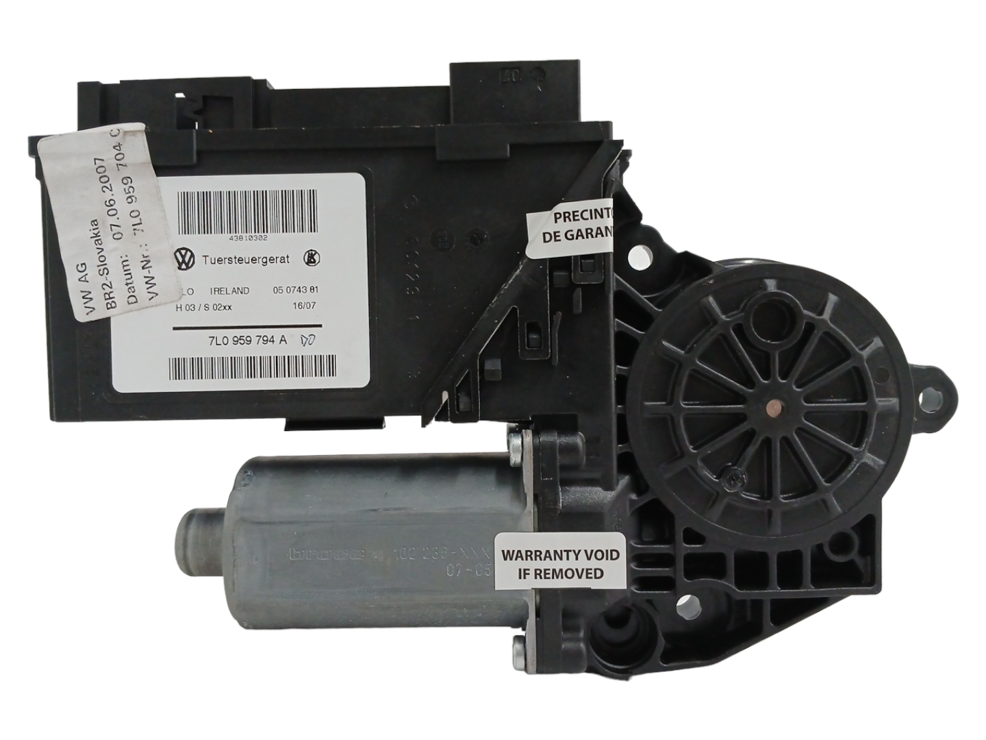MOTOR ELEVALUNAS TRASERO DERECHO