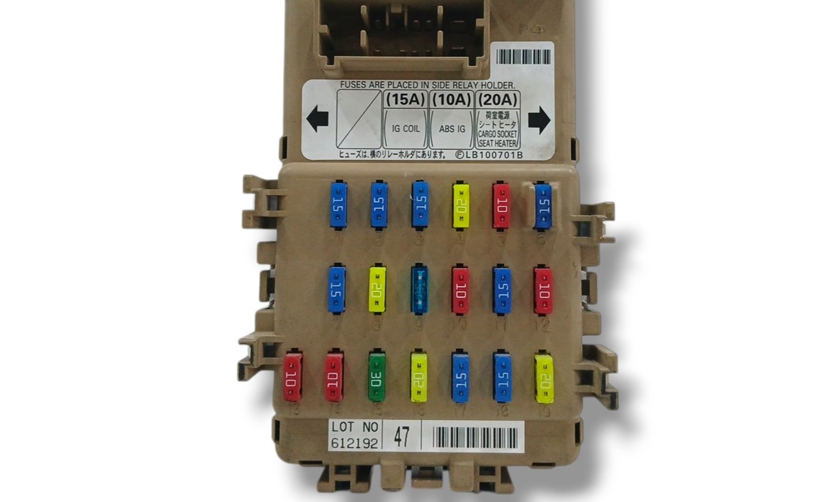 CAJA RELES / FUSIBLES