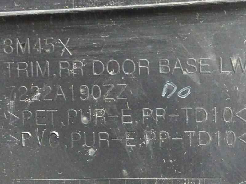 GUARNECIDO PUERTA TRASERA DERECHA