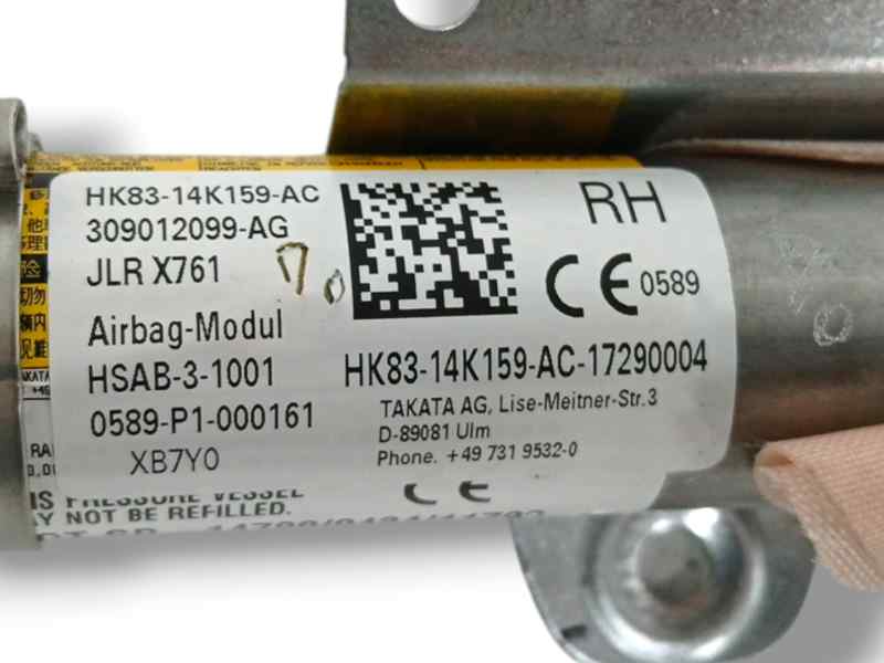 AIRBAG CORTINA DELANTERO DERECHO 