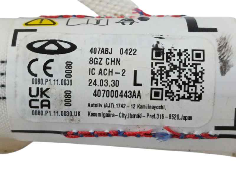 AIRBAG CORTINA DELANTERO IZQUIERDO