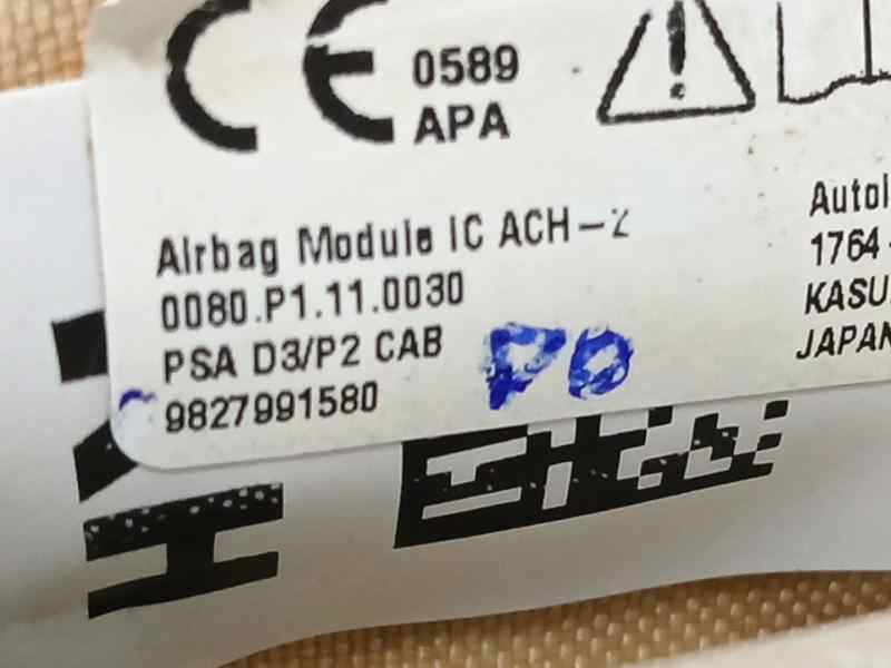 AIRBAG CORTINA DELANTERO DERECHO 