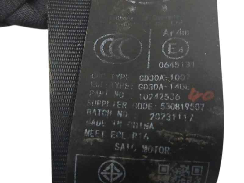 CINTURON SEGURIDAD TRASERO DERECHO