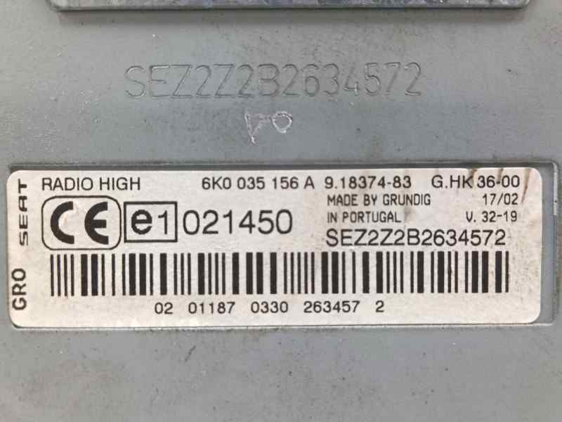 SISTEMA AUDIO / RADIO CD