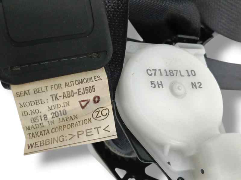 CINTURON SEGURIDAD TRASERO IZQUIERDO