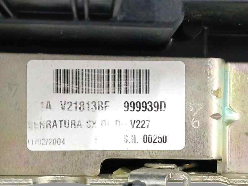 CERRADURA PUERTA DELANTERA IZQUIERDA 