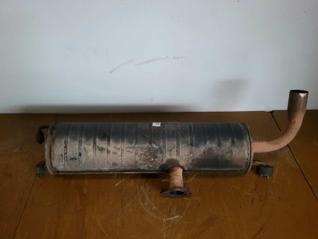 TUBO ESCAPE TRASERO