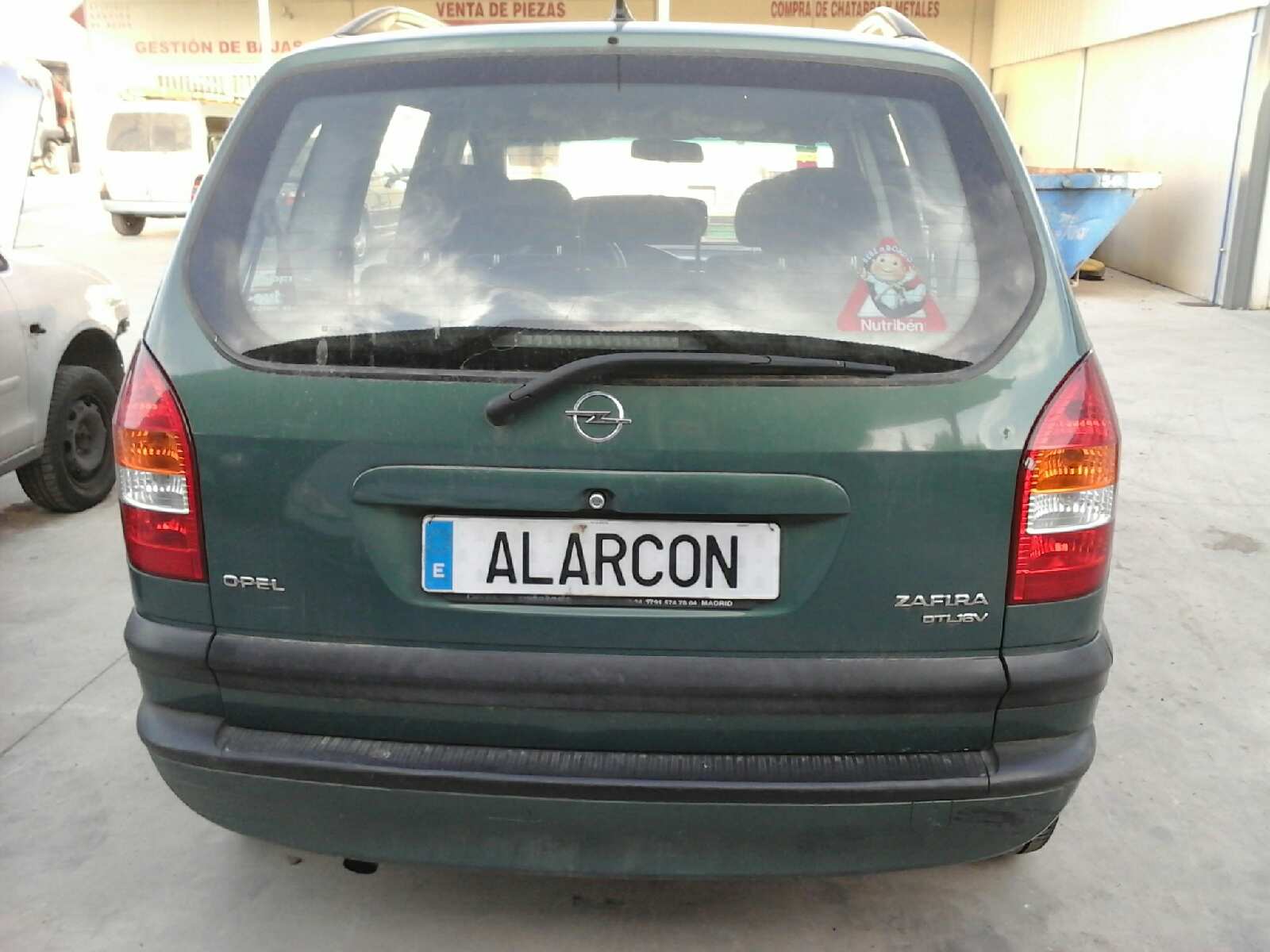 OPEL ZAFIRA A 2000