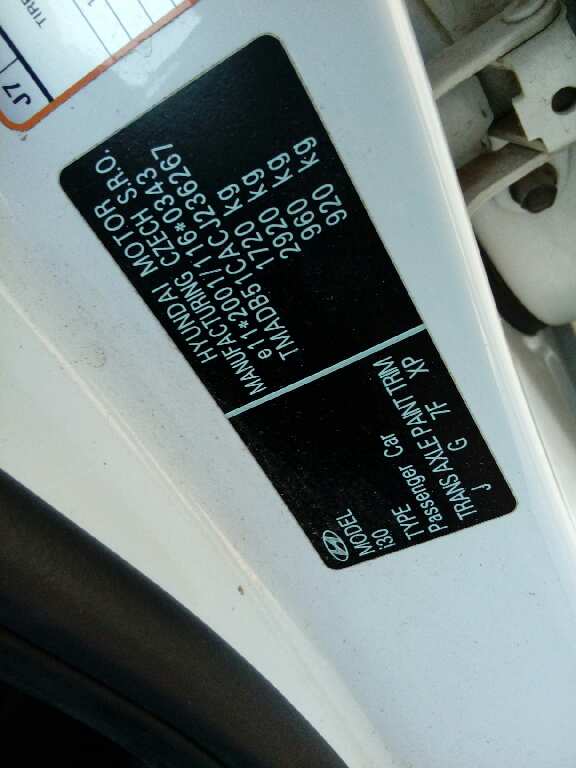 HYUNDAI I30 2007