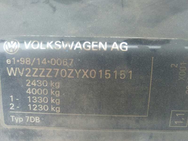VOLKSWAGEN T4 TRANSPORTER/FURGONETA (MOD. 1991) 1999