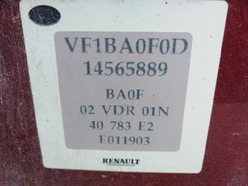 RENAULT MEGANE I BERLINA HATCHBACK (BA0) 1995