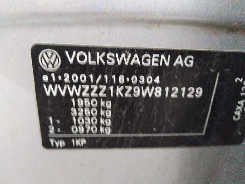 VOLKSWAGEN GOLF PLUS (5M1) 2004