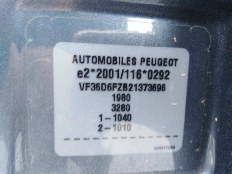 PEUGEOT 407 2004