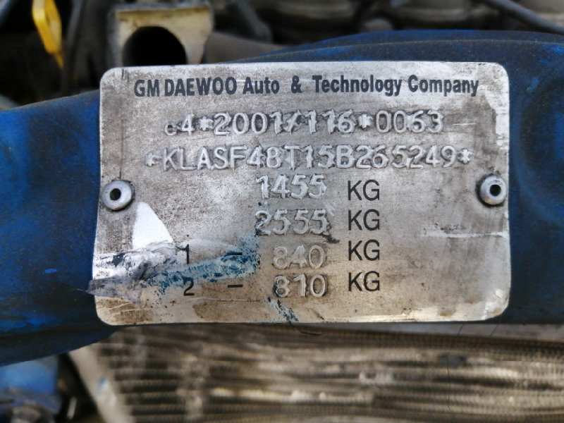 DAEWOO KALOS 2002