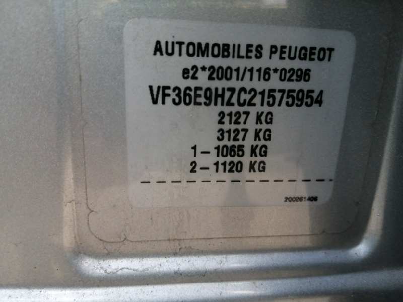 PEUGEOT 407 SW 2004