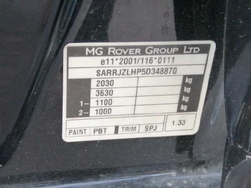 MG ROVER SERIE 75 (J/RJ) 2004