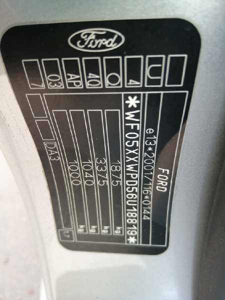 FORD FOCUS BERLINA (CAP) 2004