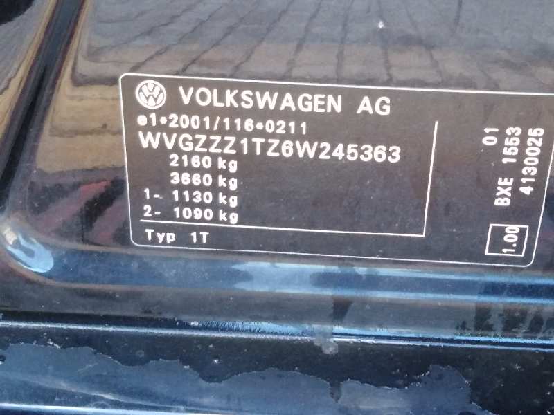 VOLKSWAGEN TOURAN (1T1) 2003