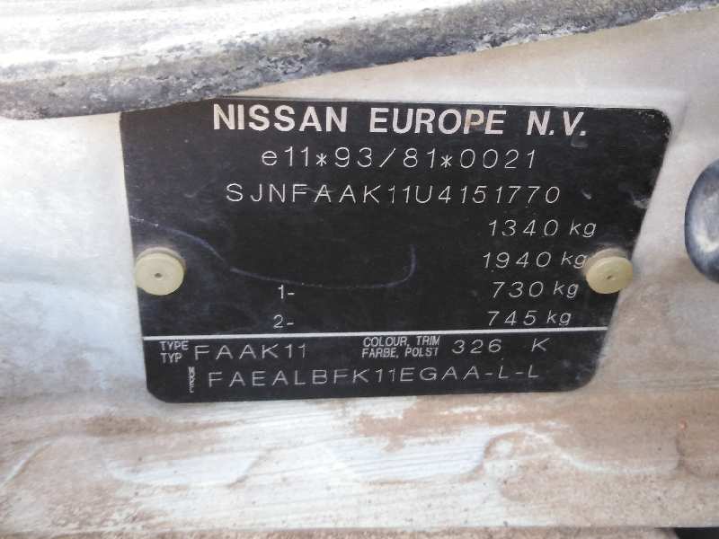 NISSAN MICRA (K11) 1998